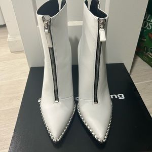 Alexander Wang Erin studded leather ankle boots